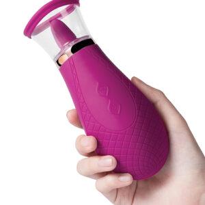 Scioness Sucking and Licking Clitoral Stimulator - Pink