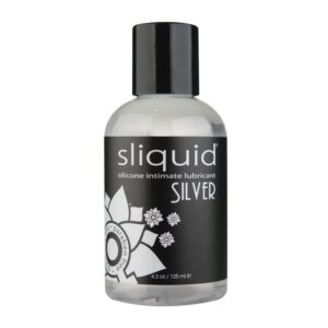Sliquid Silver Silicone Lube Glycerine & Paraben Free - 4.2 oz