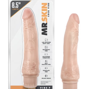 Blush Dr. Skin Vibe 8.5" Dong #7 - Beige