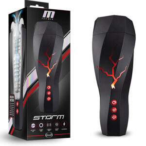 Blush M for Men Storm Suction Powered Stroker - Clear