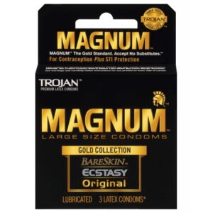 Trojan Magnum Gold Collection - Box of 3