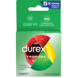 Durex Tropical Flavors - Box of 3