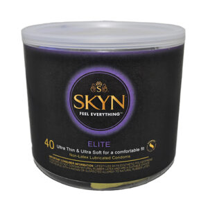 Lifestyles SKYN Elite Thin Condom - Bowl of 40