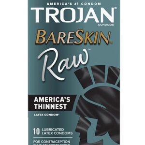 Trojan BareSkin Raw Condom - Pack of 10