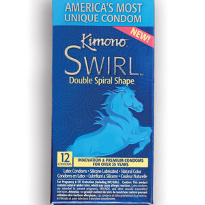 Kimono Swirl Condom - Pack of 12