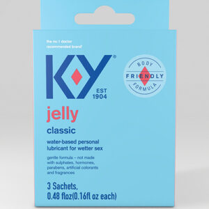 K-Y Water Based Jelly Lube - Pack of 3 Satchet