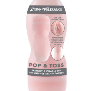 Zero Tolerance Pop & Toss Stroker - Light