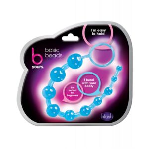 Blush B Yours Basic Anal Beads - Blue