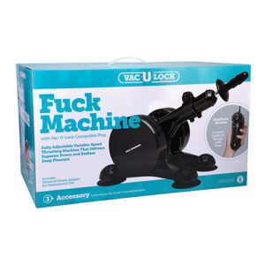 Vac-U-Lock Fuck Machine - Black