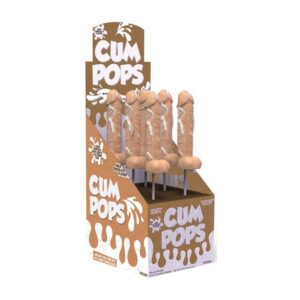 Cum Cock Pops Display - Milk Chocolate Display of 6