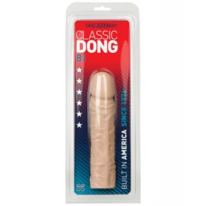 8" Classic Dong - White
