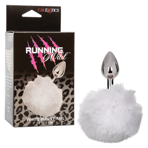Running Wild White Bunny Tail Anal Probe