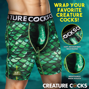 Creature Cocks - Creature Wear Cockness Monster Lake Creature Boxer Shorts