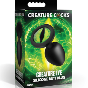 Creature Eye Green Eye Silicone Butt Plug